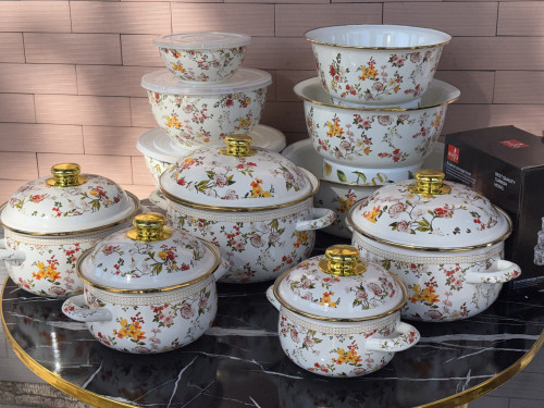 თურქული ემალის სეტი